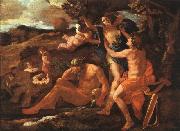 Nicolas Poussin Apollo and Daphne China oil painting reproduction